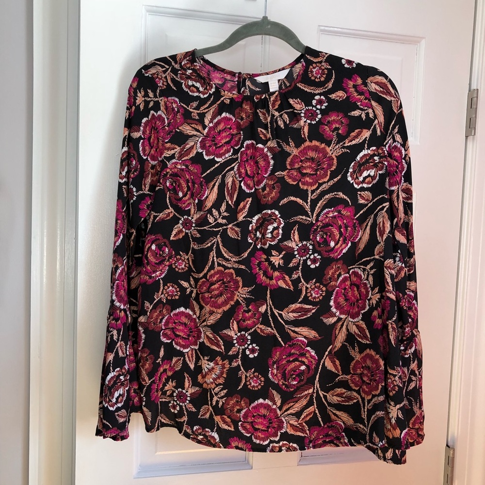 3 for $20 Floral Maternity Blouse